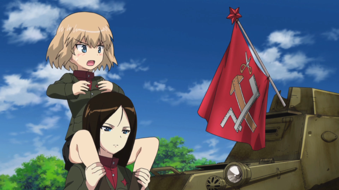 Girls-und-Panzer-Katyusha-and-Nonna-002